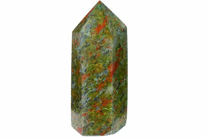 Tall, Polished Unakite Obelisk #151830